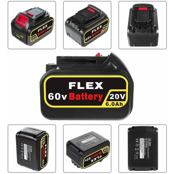 20V 60V 9.0Ah Compatible Replacement Battery For DeWalt MAX