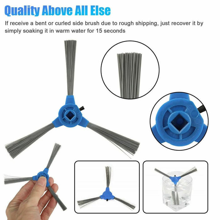 21Pcs Side Brushes Filter Parts for Eufy RoboVac 11S 30C 25C 15C 35C Replacement - Battery Mate