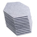 24PCS Hexagon Acoustic Foam Panels Sound Absorbing Wall Proof Noises Tiles I2M9 - Battery Mate