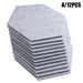 24PCS Hexagon Acoustic Foam Panels Sound Absorbing Wall Proof Noises Tiles I2M9 - Battery Mate