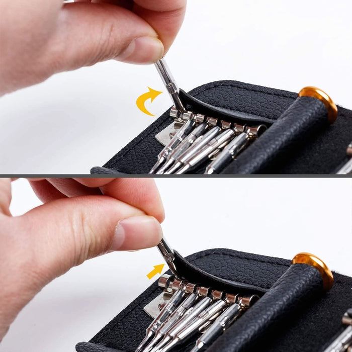 25in1 PRO Repair Tools Screwdrivers Kit for iPhone iPad Samsung Tablet PC - Battery Mate