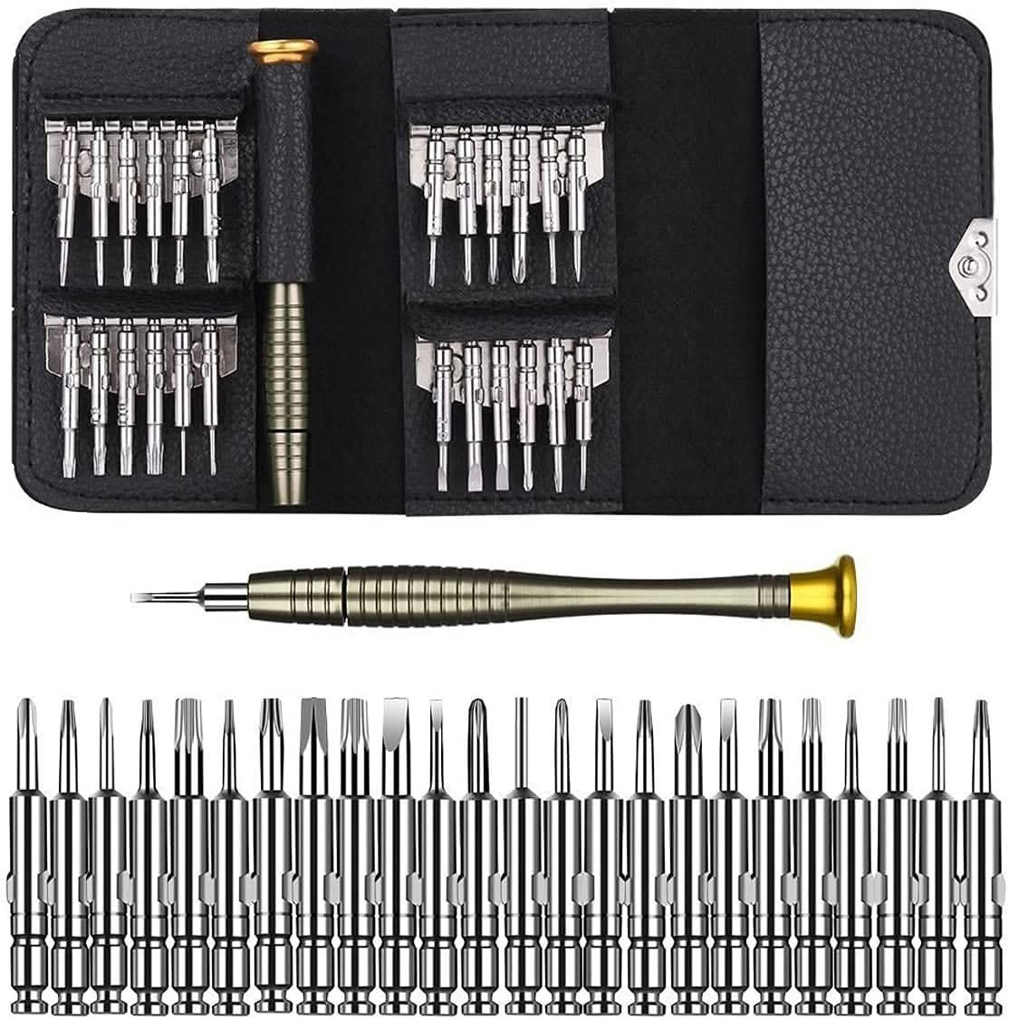 25in1 PRO Repair Tools Screwdrivers Kit for iPhone iPad Samsung Tablet