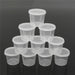 25ml | 100x Take Away Containers Takeaway Food Plastic Lids Bulk - Battery Mate