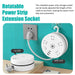 2.8m Rotatable Extension Cord Power Strip 9 Outlets AC and USB Charging Ports AU - Battery Mate