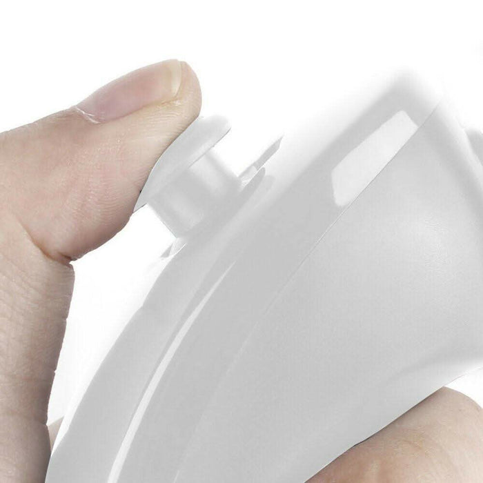 2in1 Built-in Motion Plus Remote Nunchuck Controller For Nintendo Wii - Battery Mate