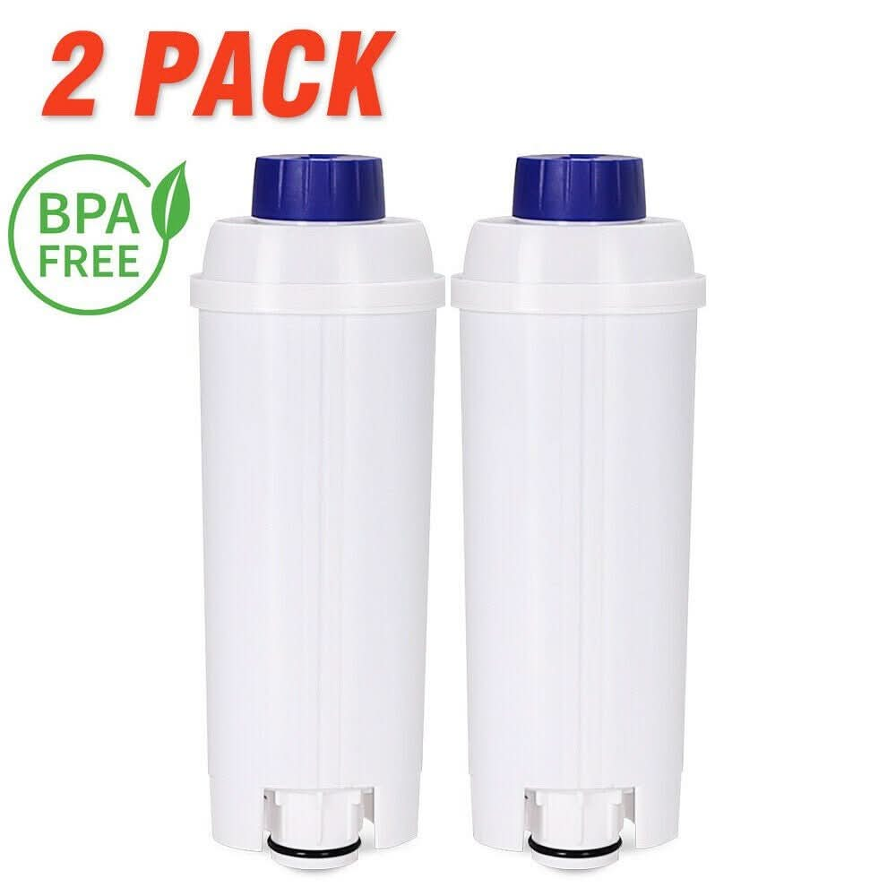 2Pack Water Filter For Delonghi Magnifica S Automatic Coffee Machine E