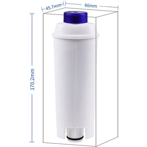 2Pcs Coffee Machine Water Filter For Delonghi Magnifica S Automatic ECAM22110SB - Battery Mate