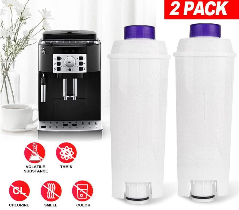 2Pcs Coffee Machine Water Filter For Delonghi Magnifica S