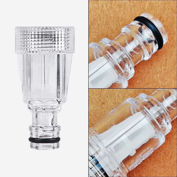 2PCS High-Pressure Car Clean Washer Water Filter Connection Fitting Tool Set - Battery Mate