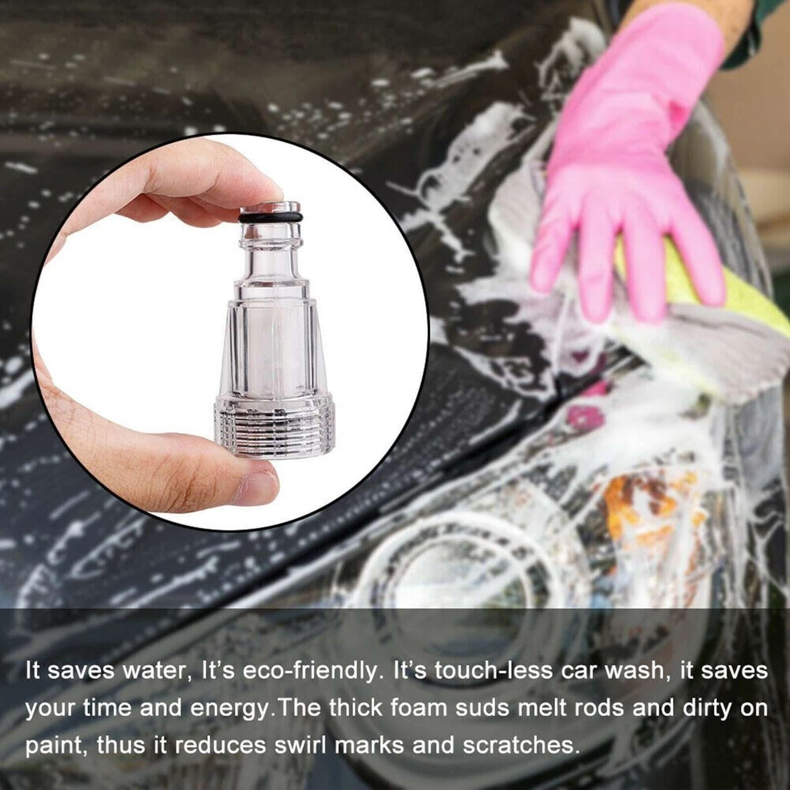 thumbnail image 2 of 2-Pack Water Filter Connection Tool – Clear Inlet Adapter For Karcher Pressure Washer 2 of 5