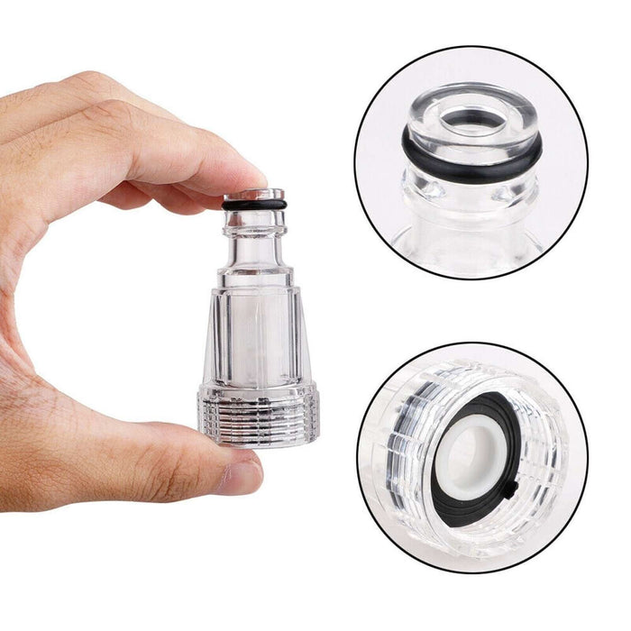 2PCS High-Pressure Car Clean Washer Water Filter Connection Fitting Tool Set - Battery Mate