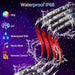 2X 120CM+ 2X 150CM RGB LED Underglow body Neon Light Kit App Under Car Tube Strip - Battery Mate