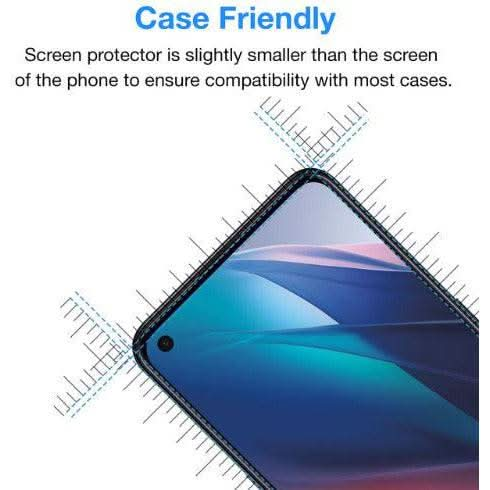 2x Premium 9H Tempered Glass Screen Protectors for OPPO Find X3 Pro - Battery Mate