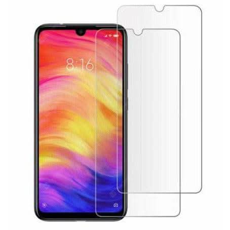 2x Xiaomi Redmi Note 7 Note 8 Pro Tempered Glass Or Hydrogel Screen Protector - Battery Mate