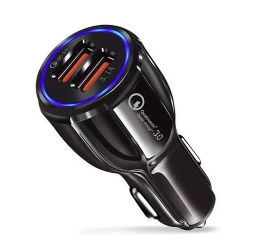 3 Port USB PD Quick Fast Car Charger QC3.0 Adapter Cigarette Lighter Socket - Battery Mate