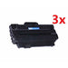 3 x Compatible for Phaser CWAA0805, for Fuji Xerox 3140 3155 3160 3160N Toner - Battery Mate