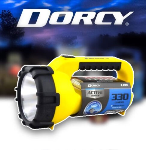 330 Lumens Waterproof Floating Lantern Dorcy Active Series Bright Torch - Battery Mate