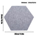 36PCS Hexagon Acoustic Foam Panels Sound Absorbing Wall Proof Noises Tiles I2M9 - Battery Mate