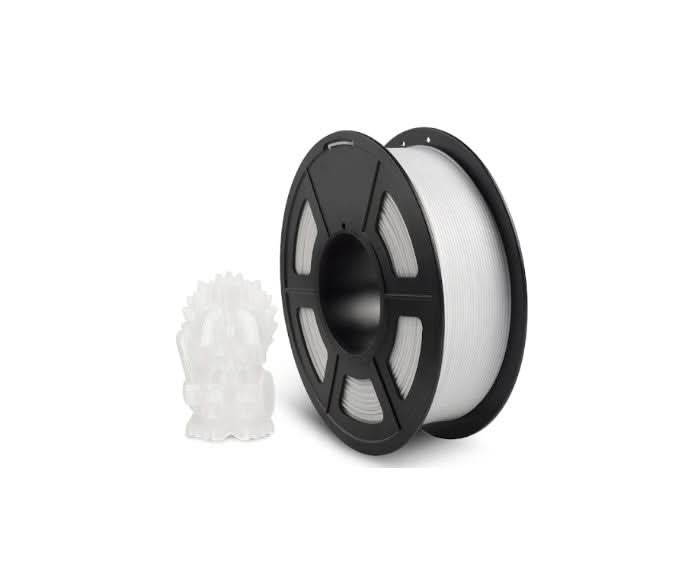 3D Printer Filament PETG 1KG - White - Battery Mate