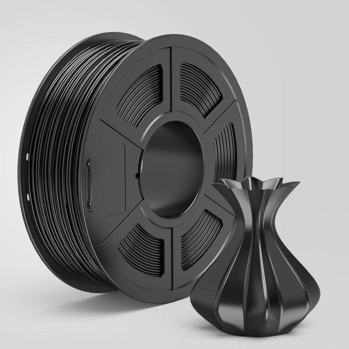 3D Printer Filament Silk 1KG - Black - Battery Mate