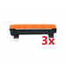 3x Compatible Toner for Brother TN1070 TN-1070 HL1110 DCP1510 HL1210 HL1210W - Battery Mate