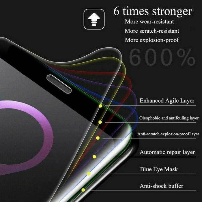 3x NEW OnePlus 5 6 6T 7T 8 Pro Premium Soft Hydrogel Screen Self-Repair Protector - Battery Mate