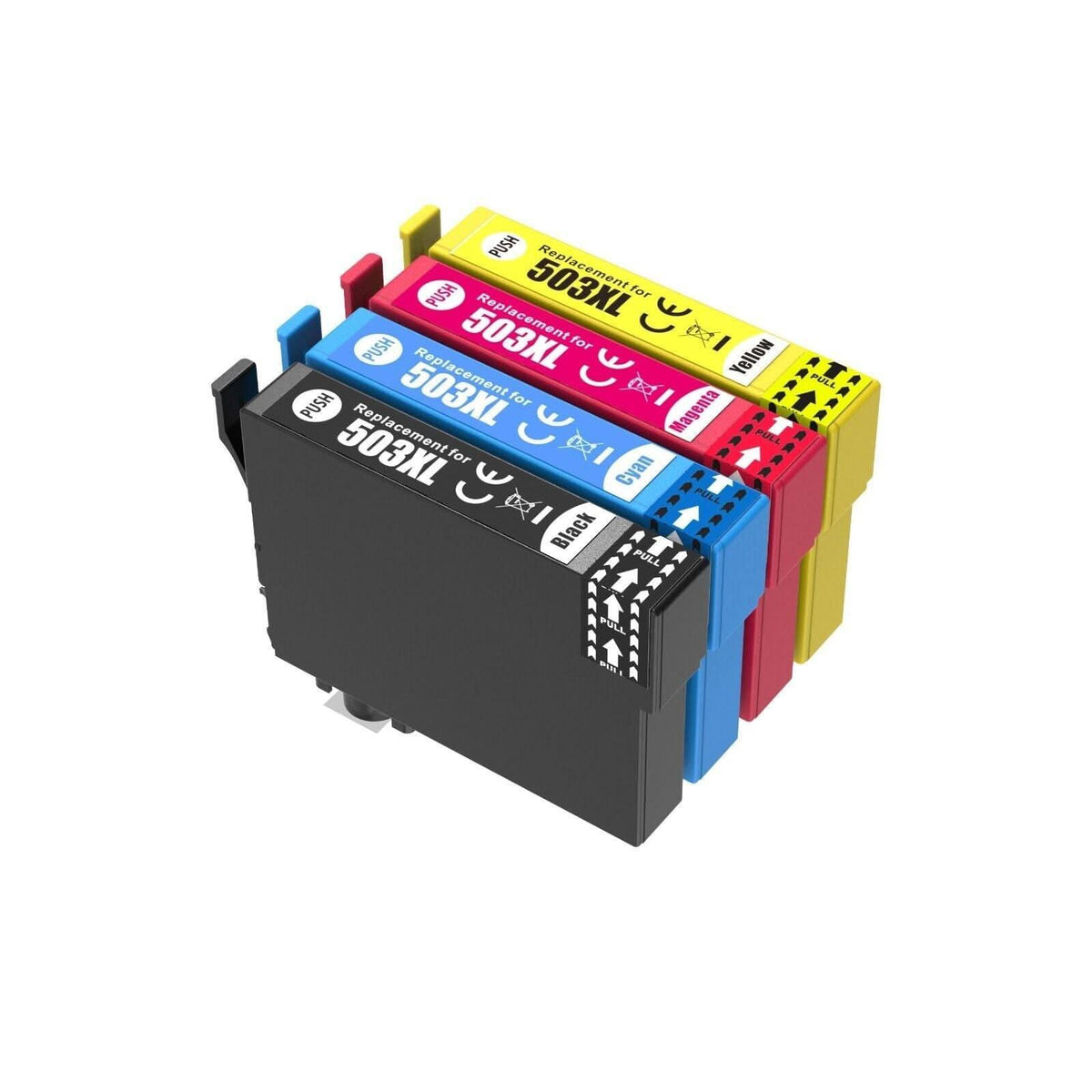 4Combo 503XL 503 XL Generic Ink Cartridges For Epson XP-5200 WF-2960 ...