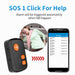 4G GPS Pendant for Elder Kids Smart Detection Alert SOS Emergency Call 1000mAh Waterproof Tracker - Battery Mate