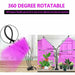 4Head LED Grow Light Plant Light Panel Growing Plant Veg Flower Indoor Lamp - Battery Mate