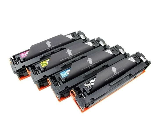 4X CF510A CF510 510a 510 CF511A toner cartridges Compatible for HP 204A for LaserJet M254DW 254 M281FDN M281 M280 - Battery Mate