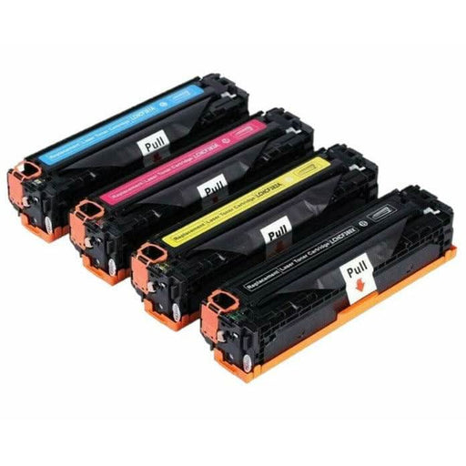 4x Generic CF380X CF381A CF382A CF383A Toners For HP MFP M476DN M476DW M476NW - Battery Mate