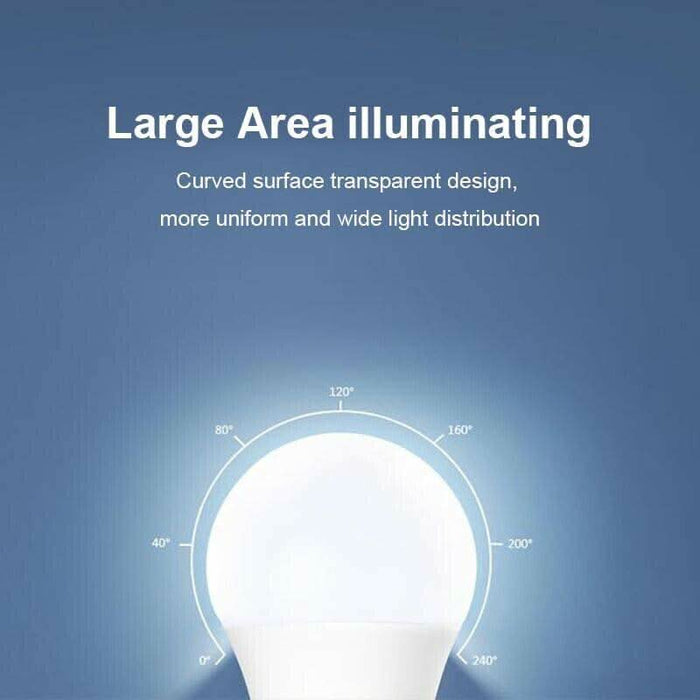 4x LED Bulb 12W E27 Globe Light Warm White Screw Bright Bulb - Battery Mate