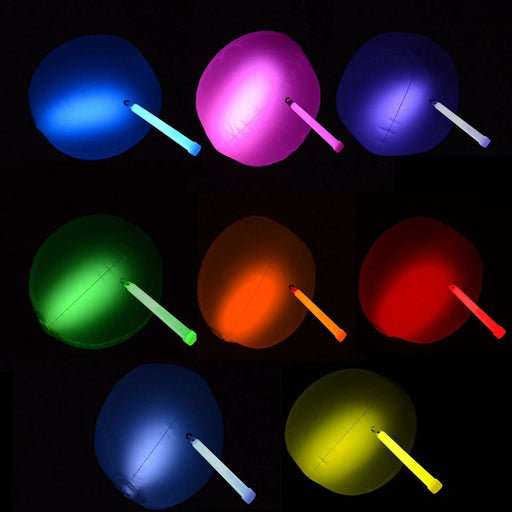 5 Pack Glow Beach Ball Glow Sticks Balls Party Glow in the dark Toys 30cm - Battery Mate