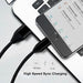 [5 Pack] USB-C Type C Braided Data Charger Cable for Samsung Google Huawei - Battery Mate