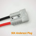 50 AMP Aderson plug to MC-4 Solar Panel Cable Wiring Y Adaptor Connector 30CM - Battery Mate