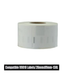 50 Rolls | Compatible Dymo #99010 White Labels 28mm x 89mm 130L - Battery Mate