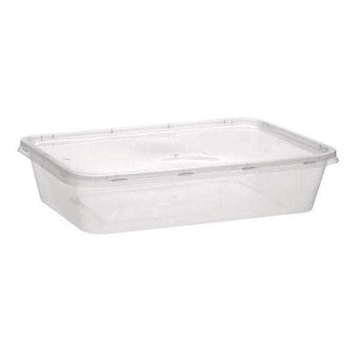 500ml (Small) | 100 Pack Food Containers Takeaway Storage Box - Battery Mate