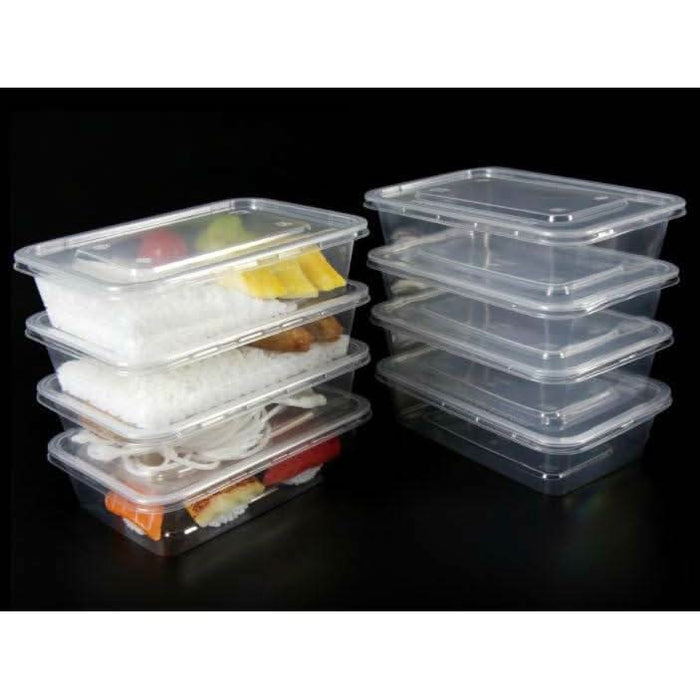 500ml (Small) | 300 Pack Food Containers Takeaway Storage Box - Battery Mate