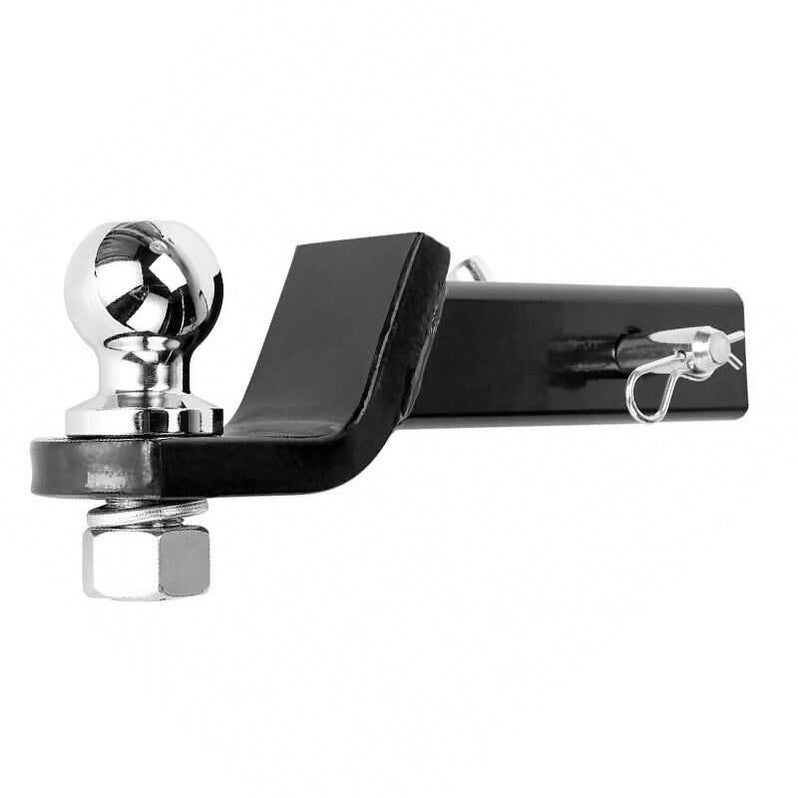 50MM Towbar Tongue Ball Mount Hitch Drop Tow Bar For 4WD Trailer Carav ...