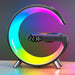 5in1 15W Wireless Fast Charger Smart Bluetooth Speaker with Alarm Clock LED Lamp - Battery Mate