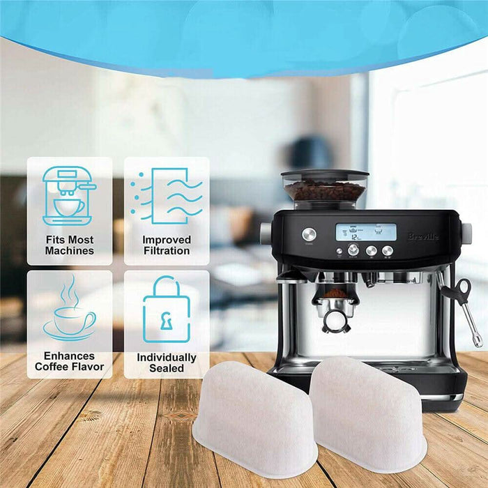 6 Pack | Water Filters for Breville Oracle BES980 (Batch 1751 & earlier) Coffee Machine - Battery Mate