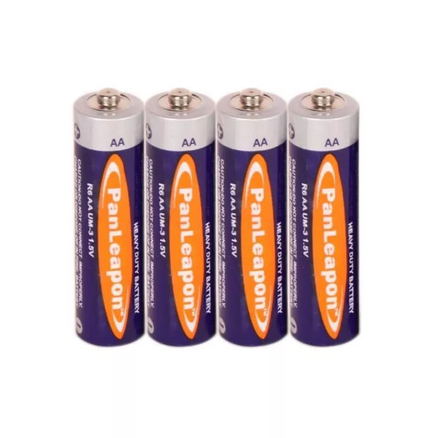 60 Pack AA Double AA Batteries ZincCarbon Dry — Battery Mate