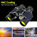 60X60 Day Night Vision Binoculars Telescope 3000M Waterproof Outdoor Travel Hunt - Battery Mate