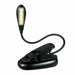 7 LED Reading Light USB Rechargeable Clip On Bed Book Reading Lamp Stand Light - Battery Mate