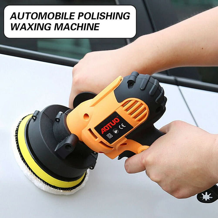 700W Electric Car Polisher 125mm Portable Polishing Machine Waxer Sander Buffer - Battery Mate