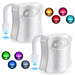 8 Colors Toilet Bowl LED Night Light Motion Activated Seat Sensor Lamp Bathroom - Battery Mate