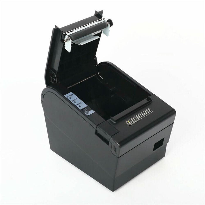 80mm Thermal Receipt Printer Auto Cutter POS Print Clear Printing - Battery Mate