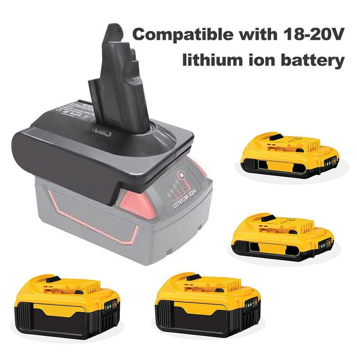 Adapter For Makita 18V Battery Converter To For Dyson V6 Vacuum Cleane —  Battery Mate