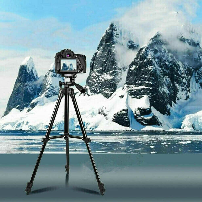 Adjustable Aluminum Tripod Stand Phone Holder For iPhone / Samsung / DSLR etc - Battery Mate