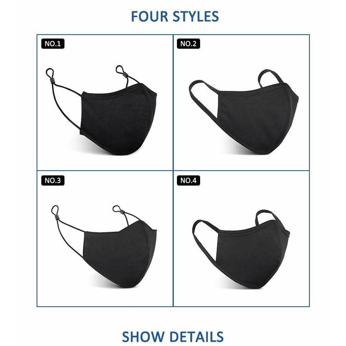 ADJUSTABLE & BREATHABLE & WASHABLE Face Mask Mouth Masks Protective Reusable - Battery Mate